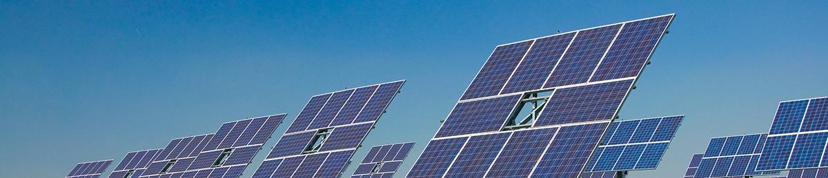 Solarparks, Panoramaaufnahme